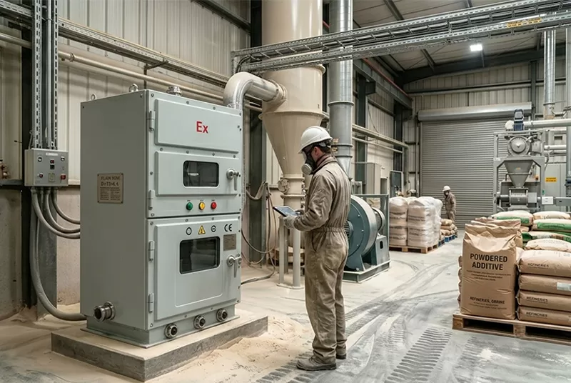 Powder Raw Material Processing Plant