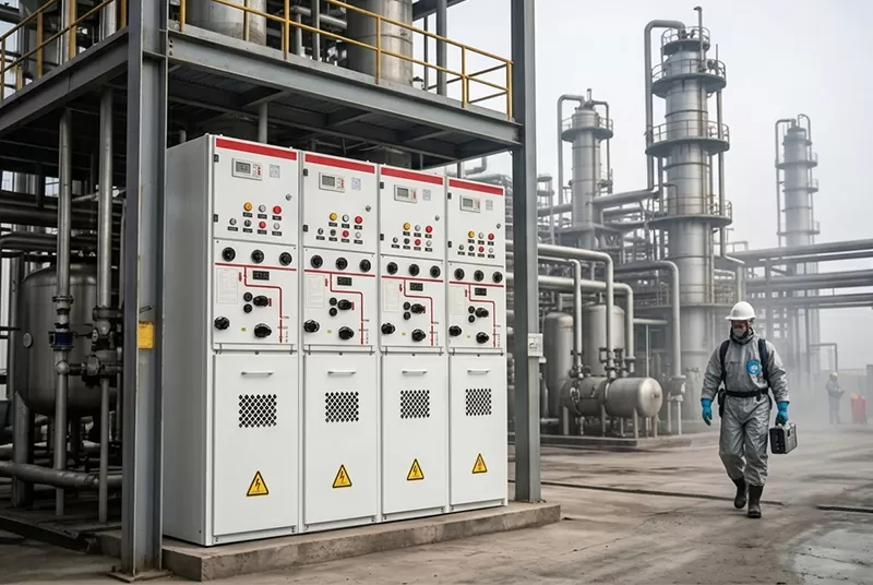 Chemical Plant Area
