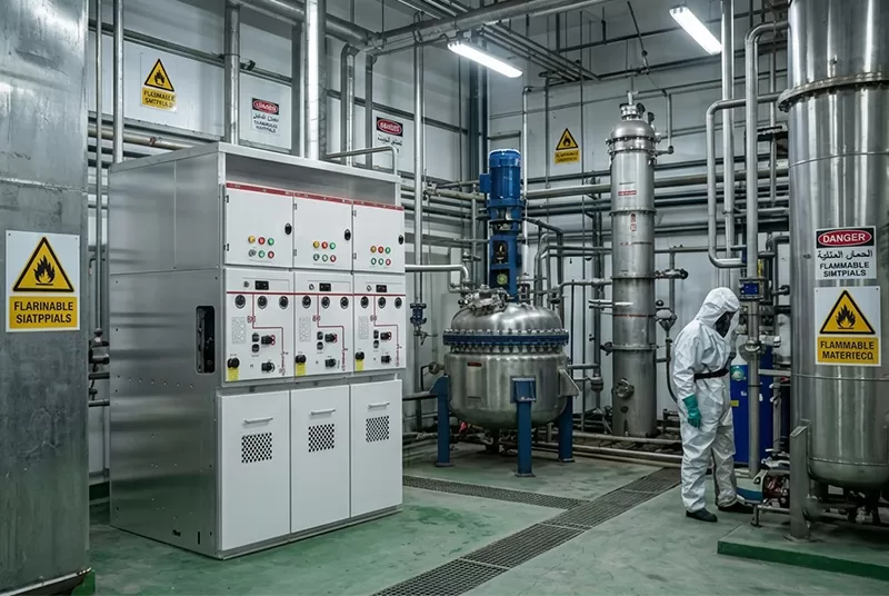 Chemical Plant Area