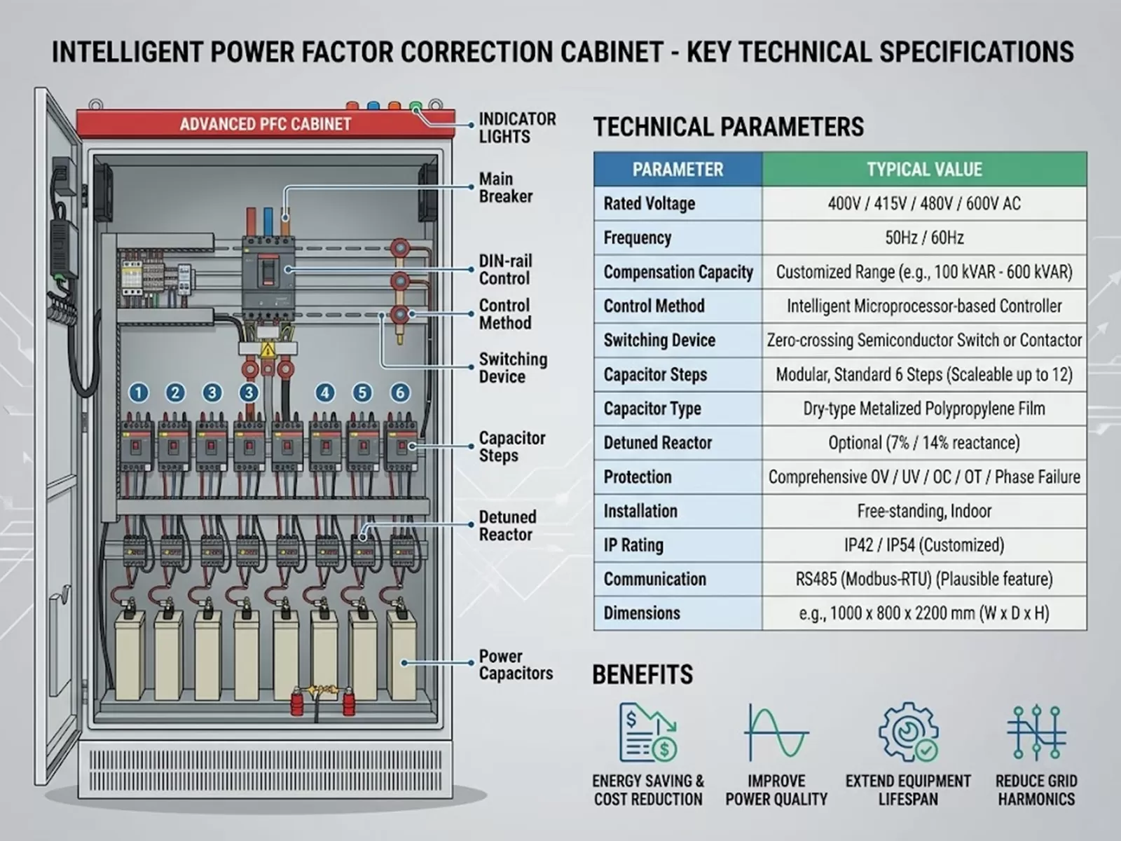 The Role of Power Factor Correction (PFC) Cabinets in Low Voltage Networks The Role of Power Factor Correction (PFC) Cabinets in Low Voltage Networks
